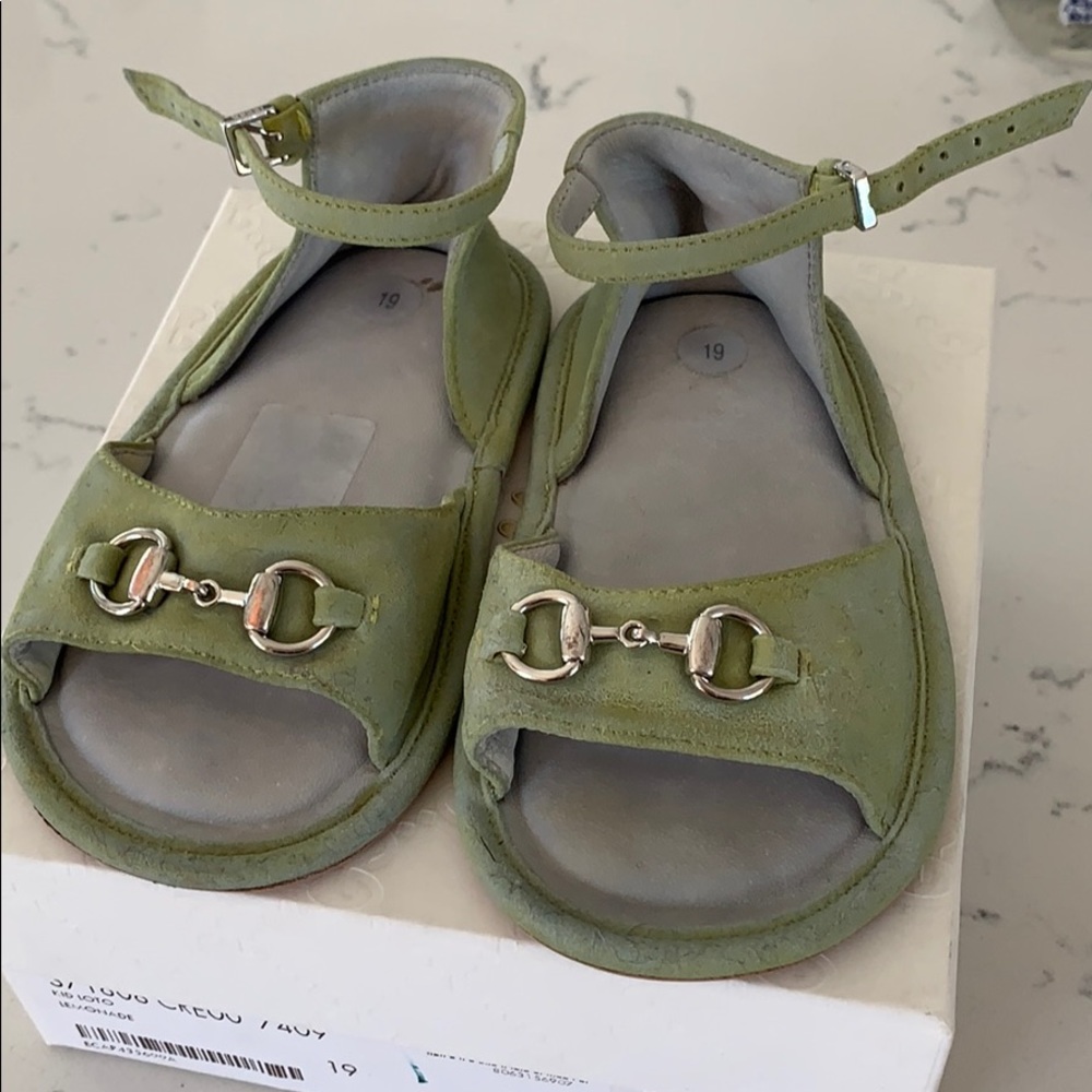 Gucci baby sandals